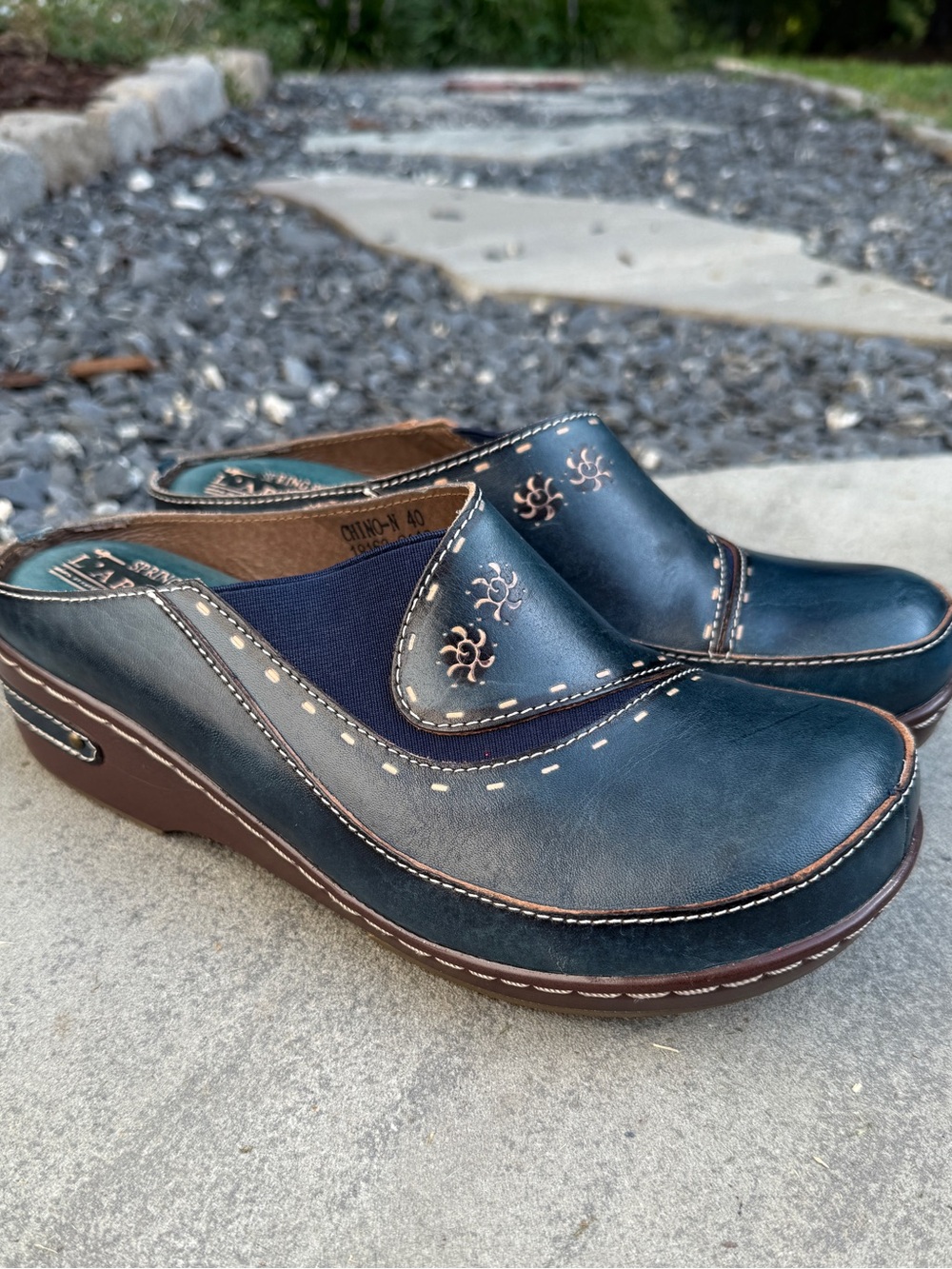 Spring Step L’Artiste Women’s Chino Leather Clog